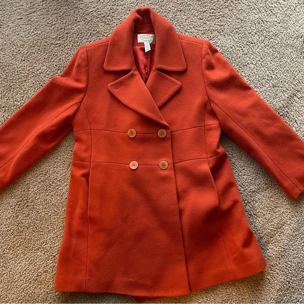 Talbot Orange Peacoat